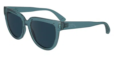 LONGCHAMP WOMEN'S 52 MM TRANSPARENT AVIO SUNGLASSES