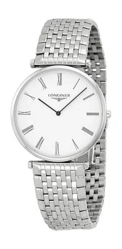 LONGINES LONGINES LA GRANDE CLASSIQUE STAINLESS STEEL MENS WATCH WHITE DIAL L4.766.4.11.6