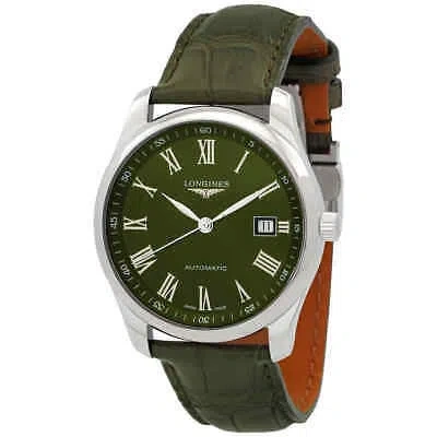LONGINES LONGINES MASTER AUTOMATIC GREEN DIAL MEN'S WATCH L2.793.4.09.2