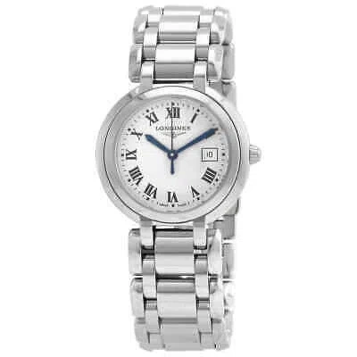LONGINES LONGINES PRIMALUNA QUARTZ SILVER DIAL LADIES WATCH L8.122.4.71.6