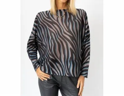 LOOK MODE USA Z-BRUH SWEATER IN BLACK