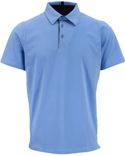 LORDS OF HARLECH MEN'S PIETRO POLO SHIRT - BLUE