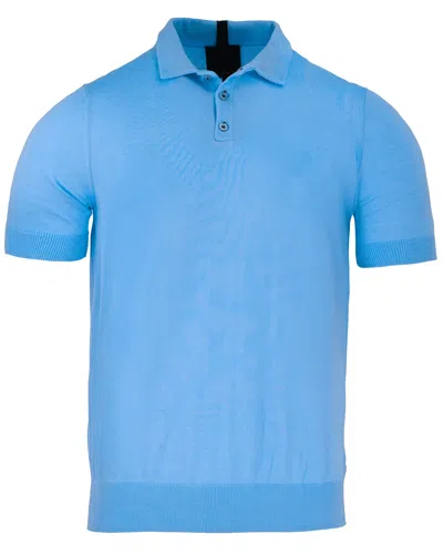 LORDS OF HARLECH MEN'S PILGRIM TWO POLO SHIRT - BLUE
