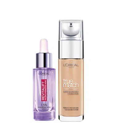 L'ORÉAL PARIS L’OREAL PARIS HYALURONIC ACID FILLER SERUM AND TRUE MATCH HYALURONIC ACID FOUNDATION DUO (VARIOUS SH