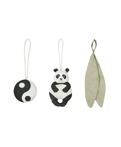 LORENA CANALS UNISEX PANDA TOY HANGERS - AGES 5-7