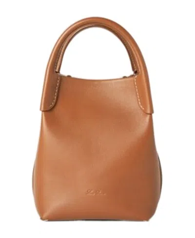 LORO PIANA BALE MINI LOGO SHOULDER BAG