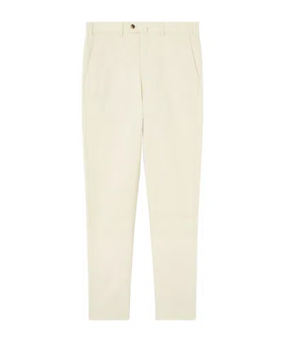 LORO PIANA BELT-LOOP CASUAL PANTS