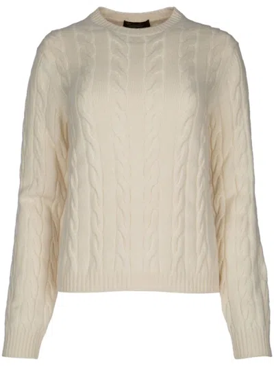 LORO PIANA CABLE-KNIT CASHMERE JUMPER