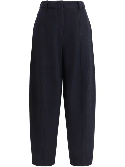 LORO PIANA CASHMERE-BLEND TROUSERS