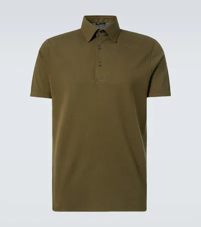 LORO PIANA COTTON PIQUÉ POLO SHIRT