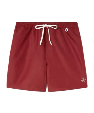 LORO PIANA DRAWCORD WAIST BEACH SHORTS