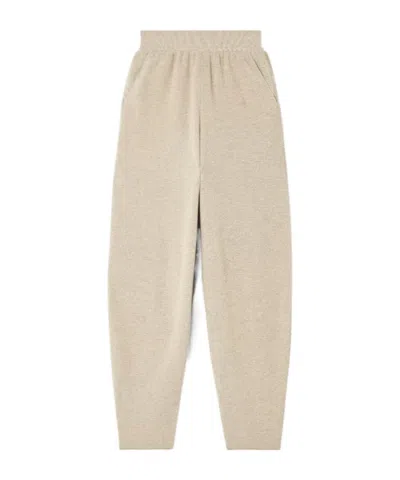 LORO PIANA ELASTIC WAIST CASUAL PANTS