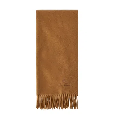 LORO PIANA LORO PIANA GRANDE UNITA FRINGED-EDGE SCARF