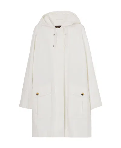 LORO PIANA HOODED LONG-SLEEVED CASUAL JACKET