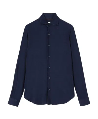 LORO PIANA LOGO LONG-SLEEVED SHIRT