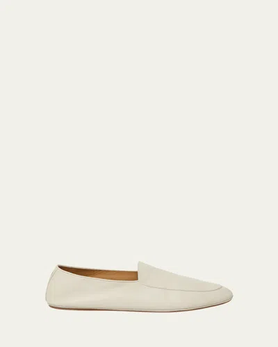 LORO PIANA MEN'S ANTON WALK SOFT LAMBSKIN LOAFERS