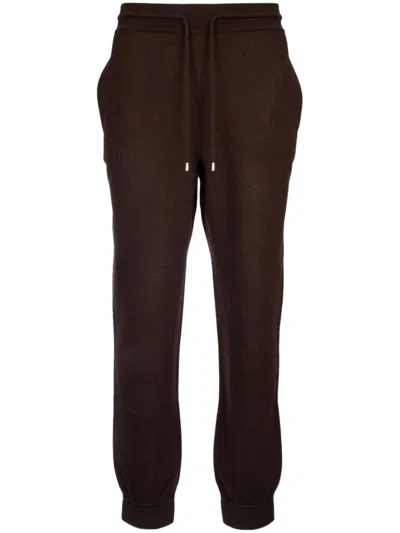 LORO PIANA RASSA WOOL TRACK PANTS