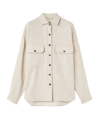 LORO PIANA LORO PIANA JENNA COLLARED BUTTON-UP SHIRT