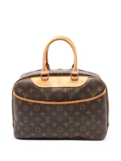 LOUIS VUITTON 1992 DEAUVILLE MONOGRAM HANDBAG