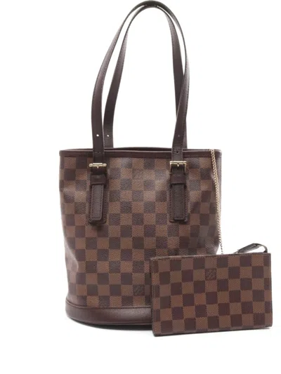 LOUIS VUITTON 2000 DAMIER EBENE TOTE BAG