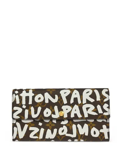 LOUIS VUITTON 2001 MONOGRAM-GRAFFITI WALLET