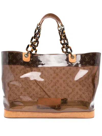 LOUIS VUITTON 2003 MONOGRAM-PRINT TOTE BAG