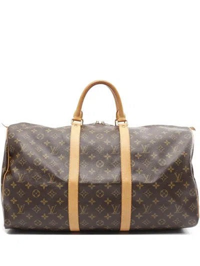 LOUIS VUITTON 2005 KEEPALL 50 TRAVEL BAG