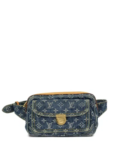 LOUIS VUITTON 2007 MONOGRAM DENIM BELT BAG