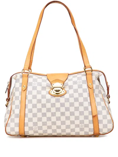 LOUIS VUITTON 2010 DAMIER AZUR STRESA PM SHOULDER BAG