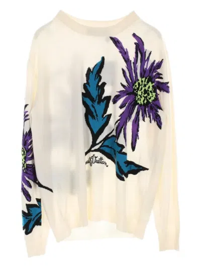 LOUIS VUITTON 2010 THISTLE-KNIT JUMPER