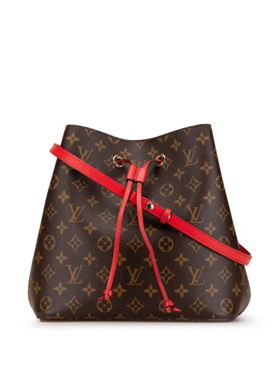 LOUIS VUITTON 2019 MONOGRAM NEONOE MM BUCKET BAG