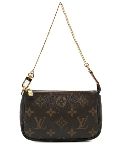 LOUIS VUITTON 2020 MONOGRAM MINI POCHETTE ACCESSOIRES HANDBAG