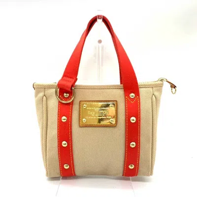 LOUIS VUITTON ANTIGUA COLOR CANVAS HANDBAG (PRE-OWNED)