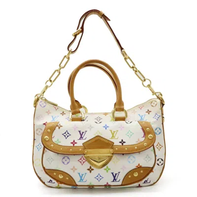 LOUIS VUITTON BLANC MONOGRAM MONOGRAM COLORE HANDBAG SHOULDER BAG (PRE-OWNED)