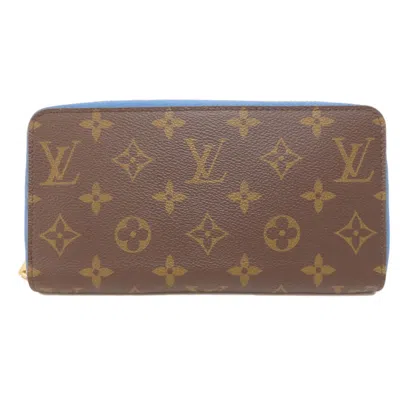 LOUIS VUITTON BLUE JEAN MONOGRAM MONOGRAM CANVAS COIN PURSE/COIN CASE (PRE-OWNED)