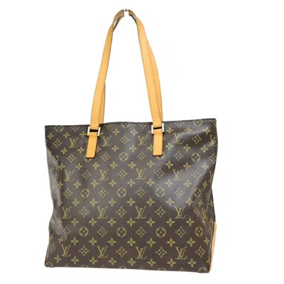 LOUIS VUITTON CABAS MEZZO CANVAS SHOULDER BAG (PRE-OWNED)