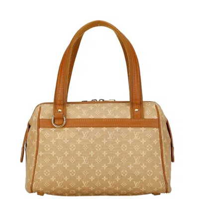 LOUIS VUITTON CANVAS LEATHER HANDBAG (PRE-OWNED)