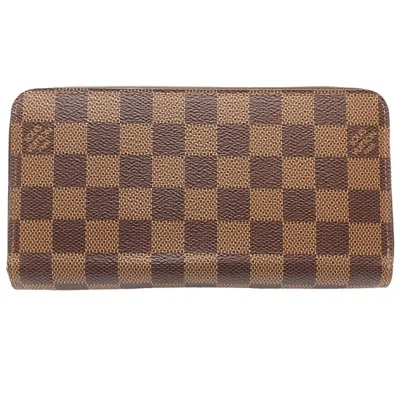 LOUIS VUITTON CANVAS LONG WALLET (BI-FOLD) (PRE-OWNED)