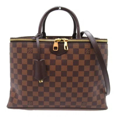 LOUIS VUITTON COATED CANVAS DAMIER CANVAS PVC SHOULDER BAG (PRE-OWNED)