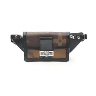 LOUIS VUITTON COATED CANVAS LEATHER FANNY PACK (PRE-OWNED)