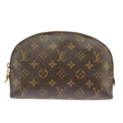 LOUIS VUITTON COSMETIC POUCH CANVAS CLUTCH BAG (PRE-OWNED)