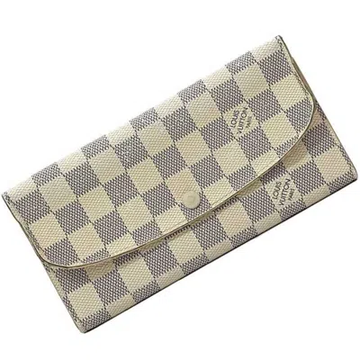 LOUIS VUITTON DAMIER AZUR DAMIER AZUR DAMIER AZUR LONG WALLET (BI-FOLD) (PRE-OWNED)