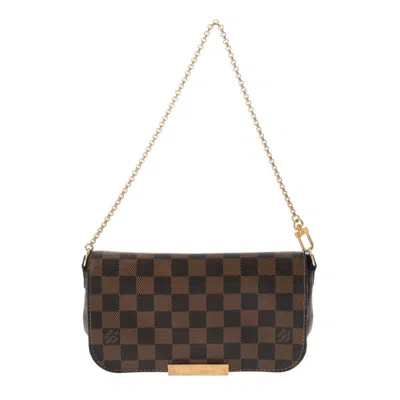 LOUIS VUITTON DAMIER CANVAS SHOULDER BAG (PRE-OWNED)