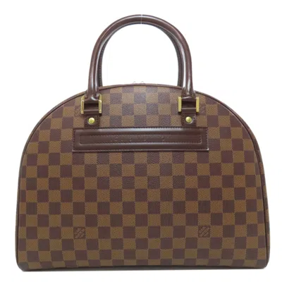 LOUIS VUITTON DAMIER DAMIER CANVAS EBENE DAMIER CANVAS HANDBAG (PRE-OWNED)