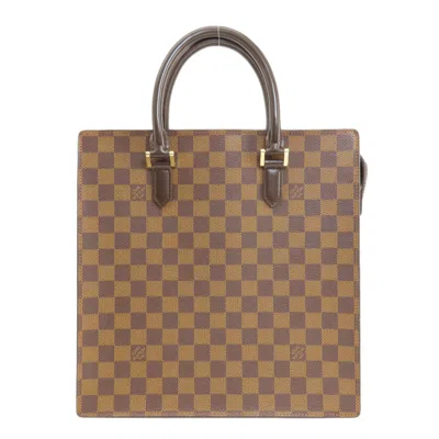 LOUIS VUITTON DAMIER DAMIER CANVAS EBENE DAMIER CANVAS HANDBAG (PRE-OWNED)