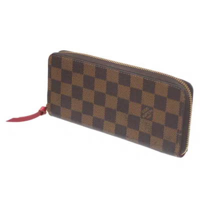 LOUIS VUITTON DAMIER DAMIER CANVAS EBENE LONG WALLET (BI-FOLD) (PRE-OWNED)