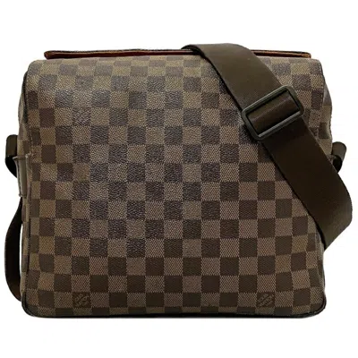 LOUIS VUITTON DAMIER DAMIER CANVAS EBENE SHOULDER BAG (PRE-OWNED)