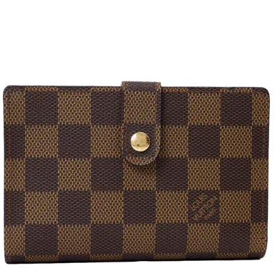 LOUIS VUITTON DAMIER DAMIER CANVAS EBENE WALLET (BI-FOLD) (PRE-OWNED)