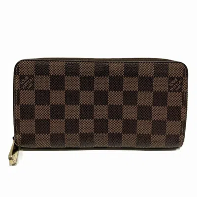 LOUIS VUITTON DAMIER DAMIER CANVAS LONG WALLET (BI-FOLD) (PRE-OWNED)