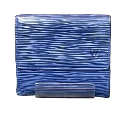 LOUIS VUITTON EPI LEATHER WALLET (TRI-FOLD) (PRE-OWNED)